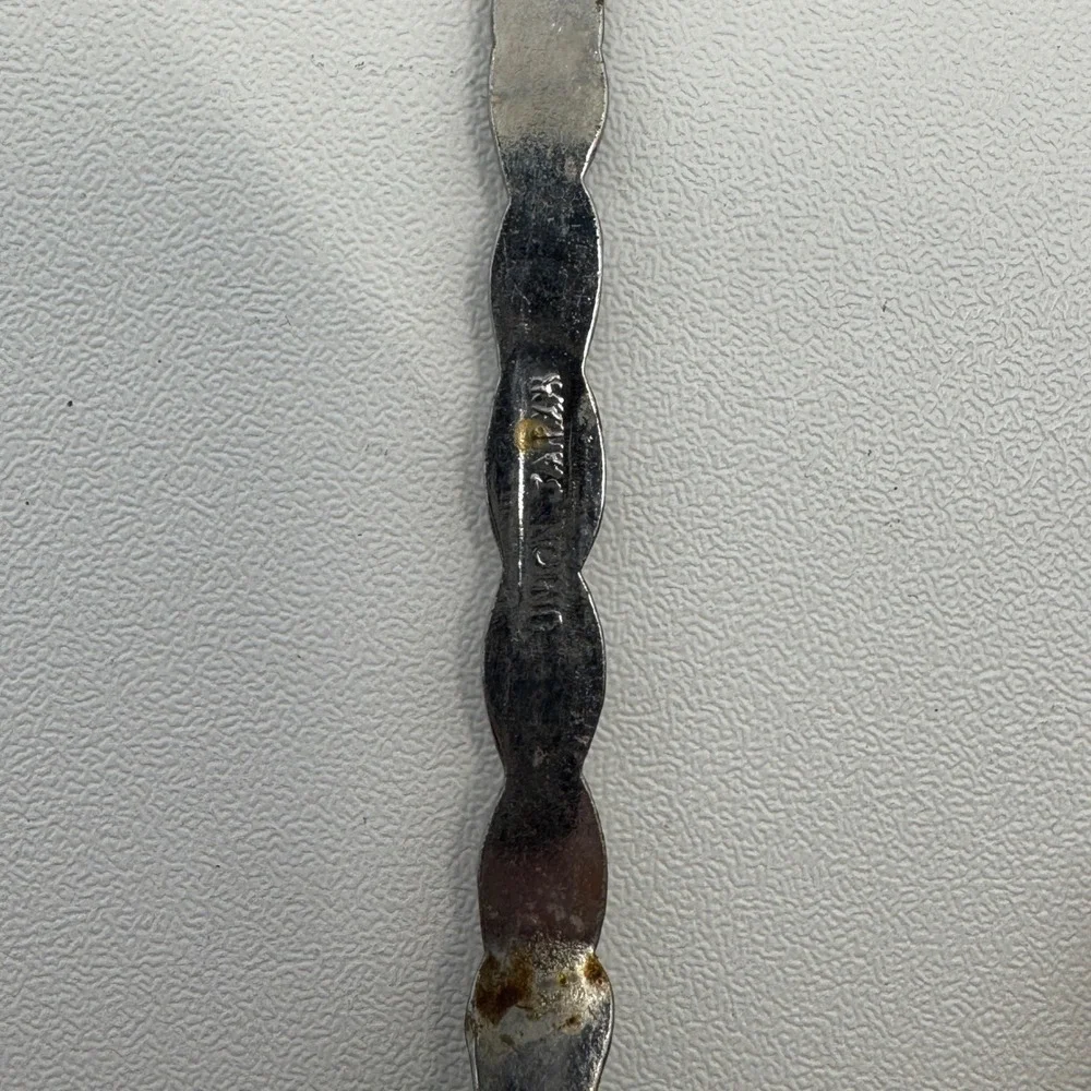 Vtg Souvenir Spoon Lot 4‎ International Japan Johannesburg Australia Cancun Jade